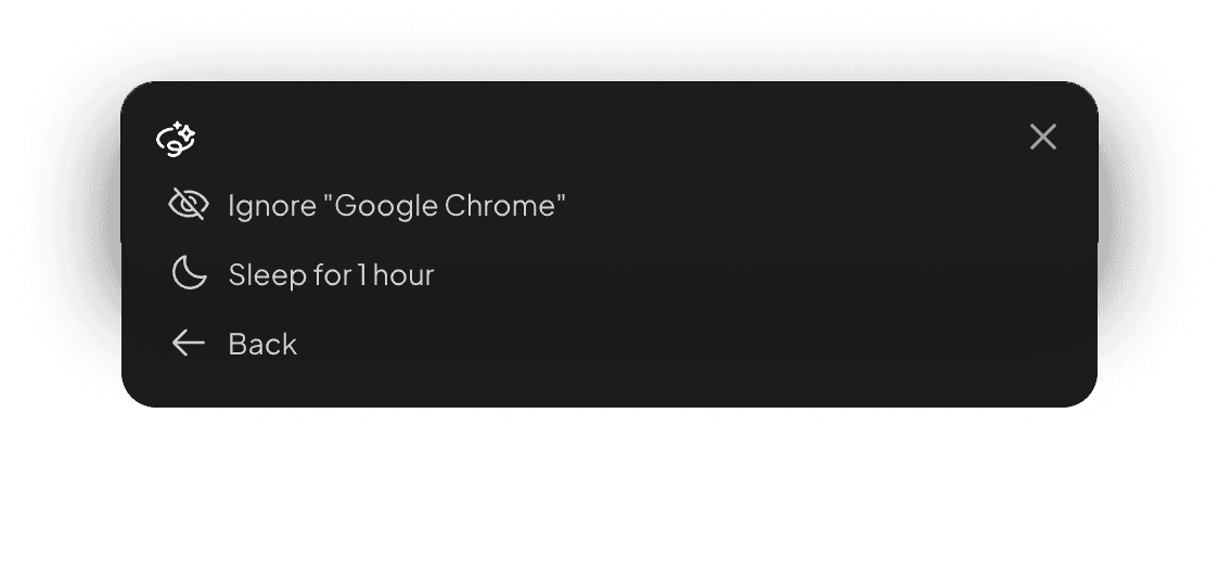 Magic Beacon Ignore App
